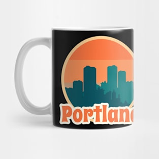 Vintage Portland Mug